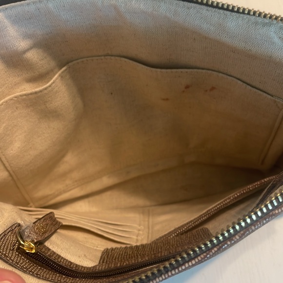 India Hicks Island Gecko Insider Pouch Clutch Bag - Picture 9 of 13